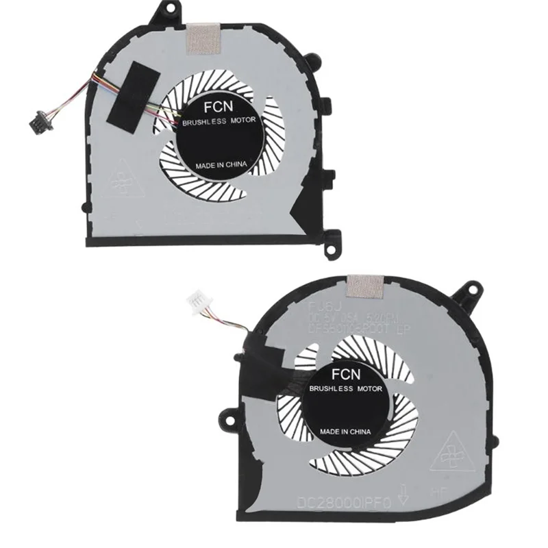

CPU+ GPU Cooling Fan for Dell XPS 15 9570 7590 Precision 5530 P56F002 Laptop CPU+GPU Cooling Fan