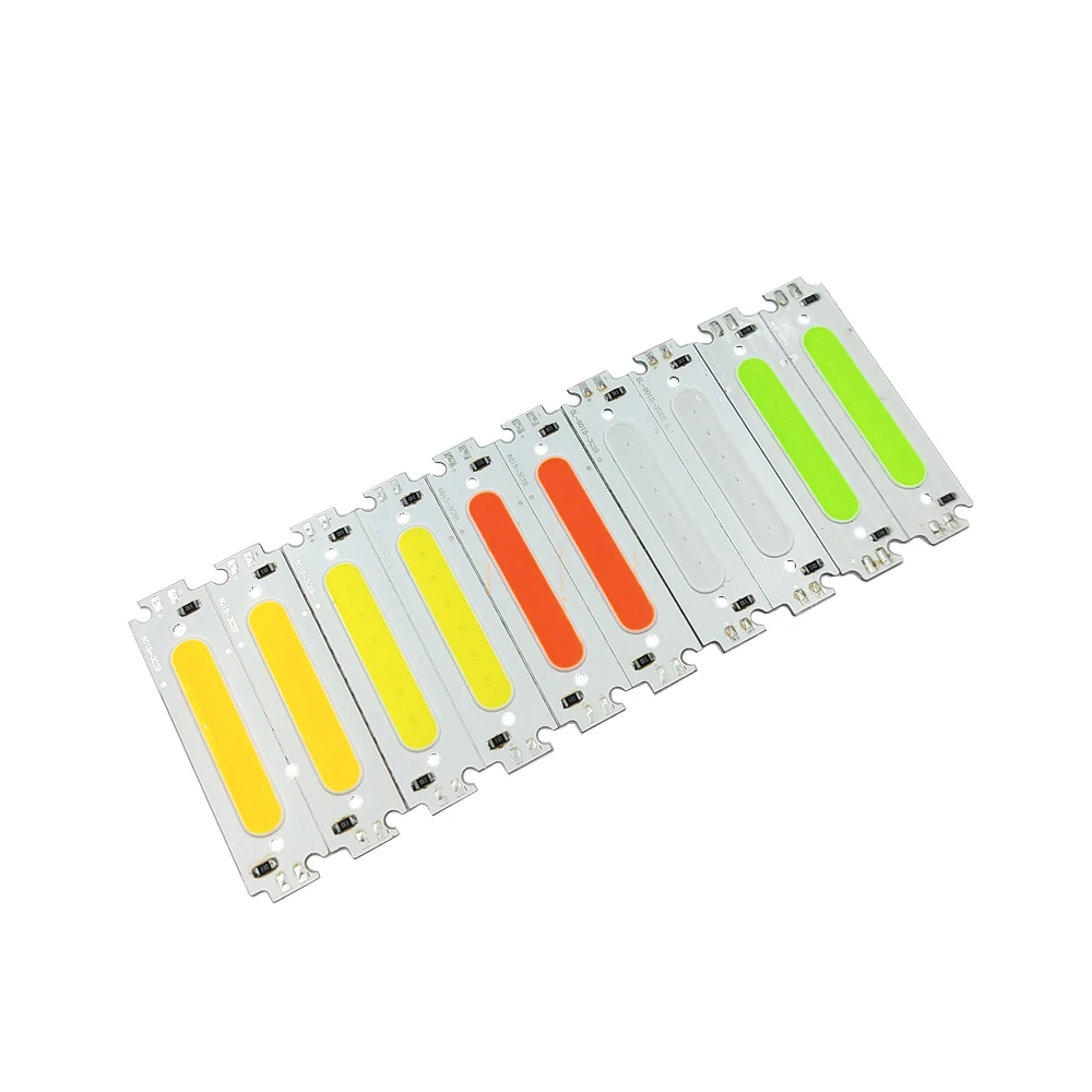 Cob Flutlicht Chip 12v 2w LED kleine Streifen Leiterplatte für Haushalt DIY Strip light Source Board Röhre Licht Matrix Glühbirne