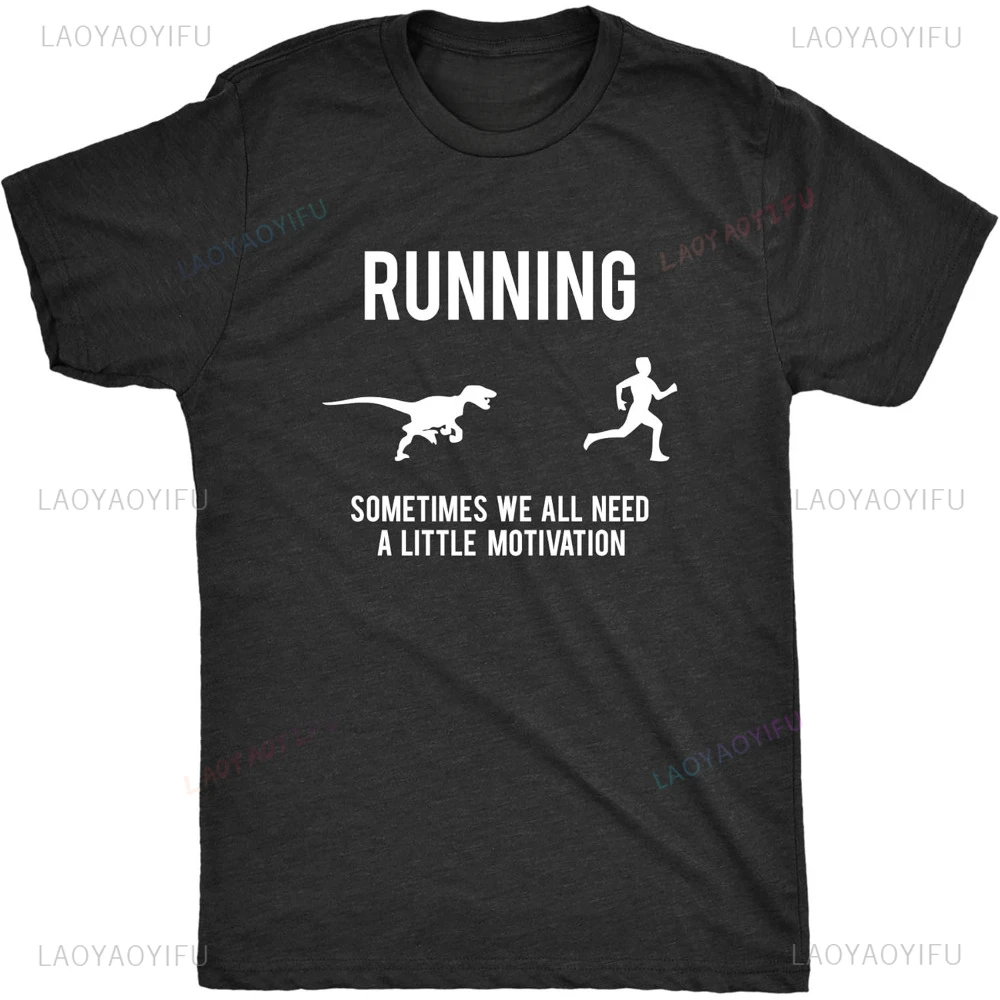 

New Arrival Mens Running Motivation Raptor Chase Tee Fashion Casual Streetwear Hip-hop Hipster Loose O-neck Hot Sale Tops Tshirt