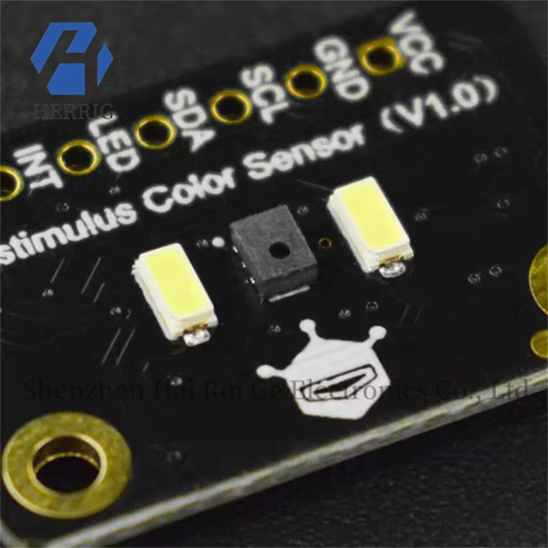 DFRobot Fermion: TCS3430 XYZ ثلاثة محفز مستشعر الألوان الحقيقية العلامة التجارية الجديدة الأصلية