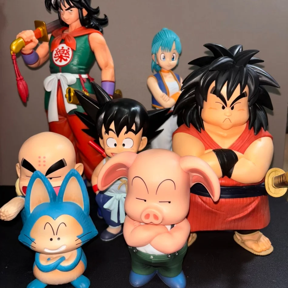 Figura de Anime Dragon Ball Z de 15 cm/5.9 pulgadas, Figura de Goku Krillin de DBZ, Modelo Coleccionable de PVC, Juguetes y Regalos de Anime