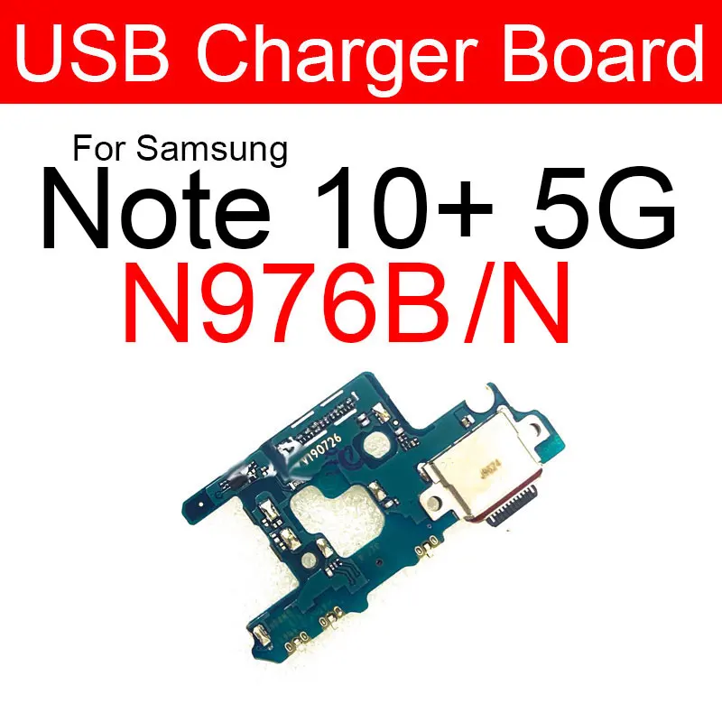 USB Charger Charging Port Jack Board For Samsung Galaxy Note 10+ Plus N976V N970V N976B/N N976F N976U N9760 Repair Parts