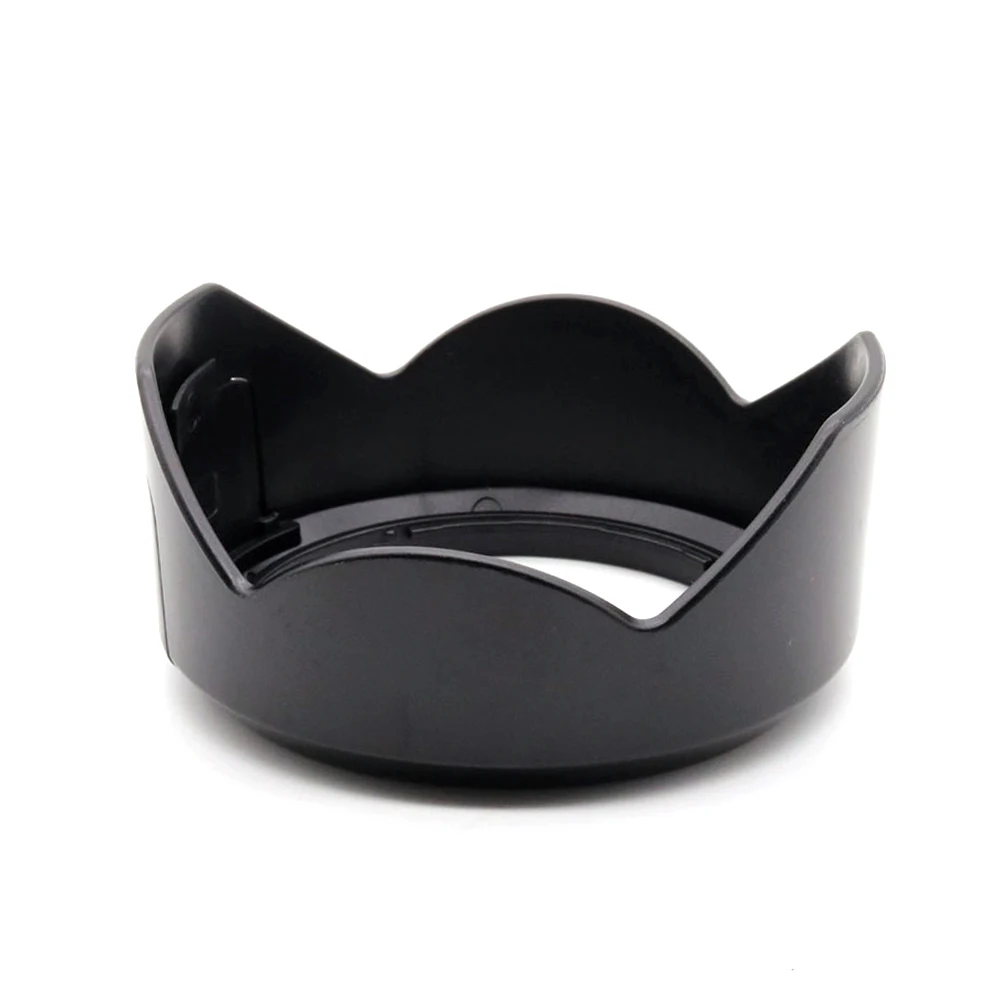 LinGo 52mm Bayonet Camera Lens Hood for K-Mount 18-55mm f/3.5-5.6 AL WR Kit Lens, Black Red White, Replace for PH-RBC Hoods