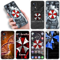 U-Umbrella Corporation Black Silicone Phone Case For Xiaomi Mi 9 SE 8 10T 11 12 13 Lite 9T 11T 12S 12T 13T 14 Pro 5G NE 11i 12X