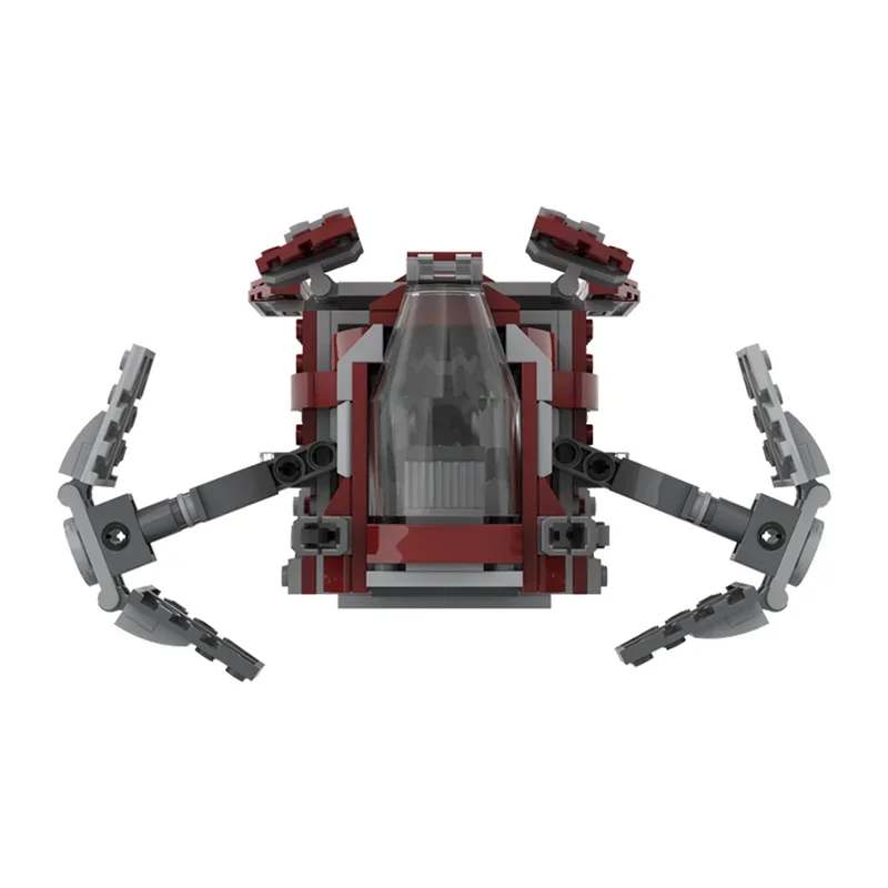 379pcs Moc Police Patrol Gunship Compatible 75362 Jedi Shuttle Model Building Blocks Creative Assembly Education Toys Kids Gift