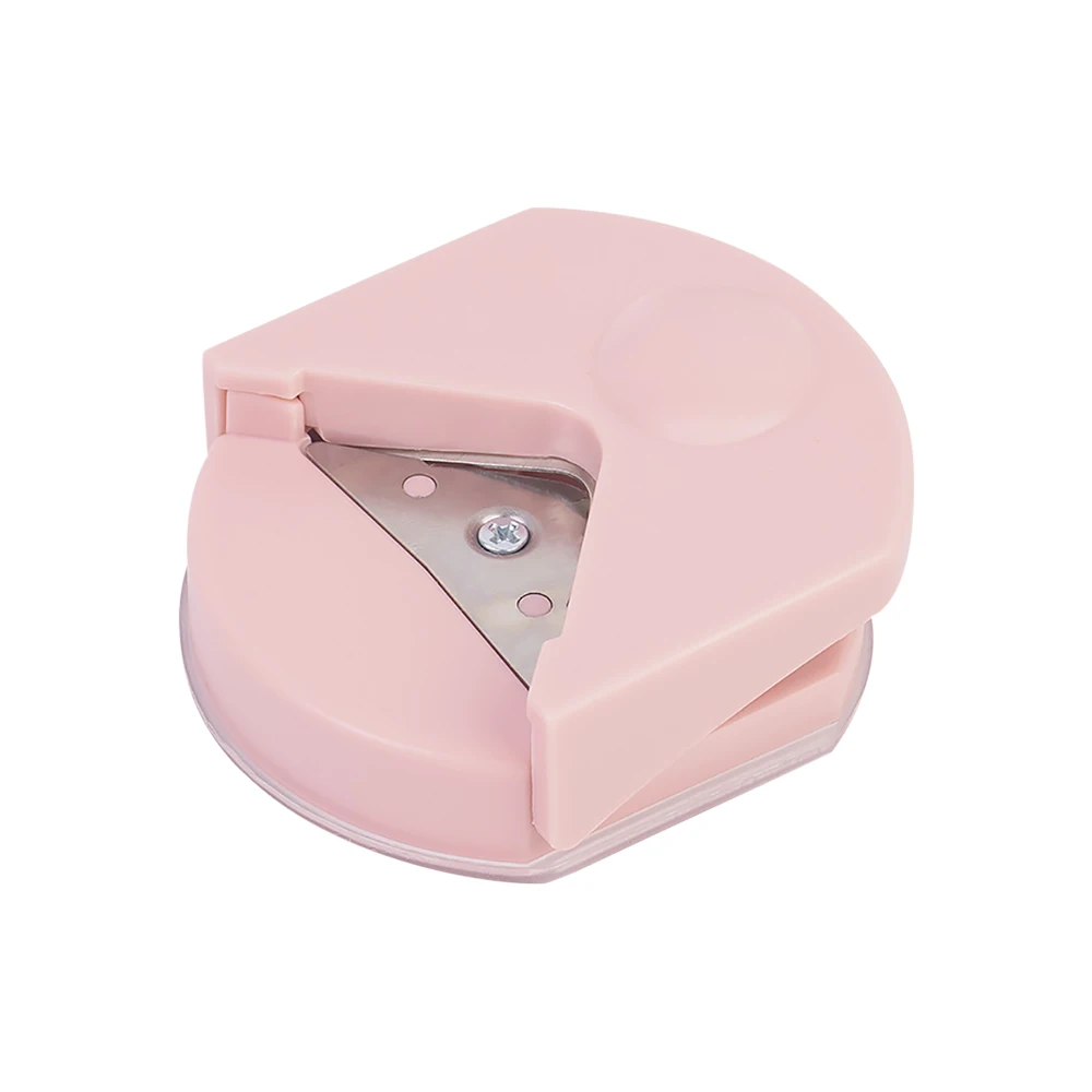 Nuovo Mini Paper Punch Paper Edge Cutter Round Diy Craft Scrapbooking Tools Hole Puncherr Paper Trimmer Cutter Corner Cutter PVC