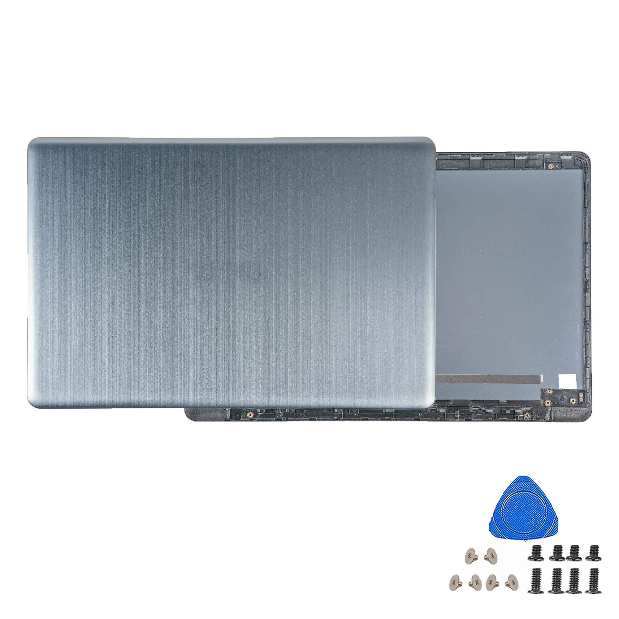 Metal Case For N580 N580G X580V N580V N580VD X580VE X580VD N580VE LCD BACK Cover/Bezel Hinges Replacement Gold/Gray
