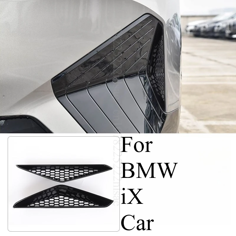 

Для BMW iX передний бампер, боковая решетка воздухозаборника, защита от засоров, сетка, защитная сетка, автомобильный аксессуар, предотвращает засорение пыли