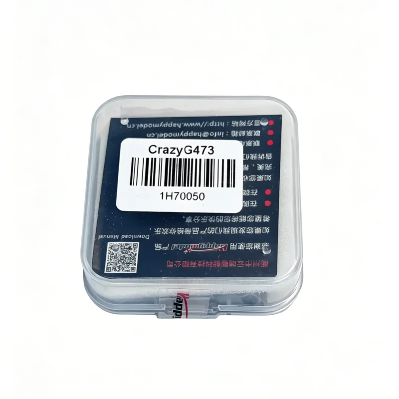 

Полетный контроллер Happymodel CRAZYG473 1S AIO, ESC 5A, встроенный ELRS 2.4ГГц и OpenVTX 400мВт, 25.5x25.5мм