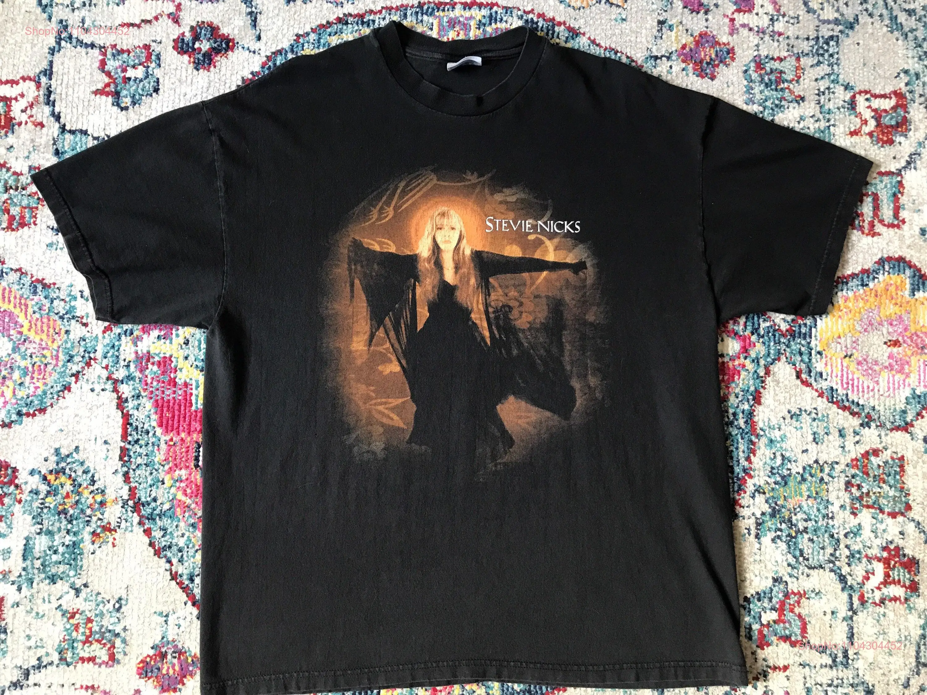 Vintage Stevie Nicks 2001 Trouble in Shangri la Tour T shirt size XL long or short sleeves