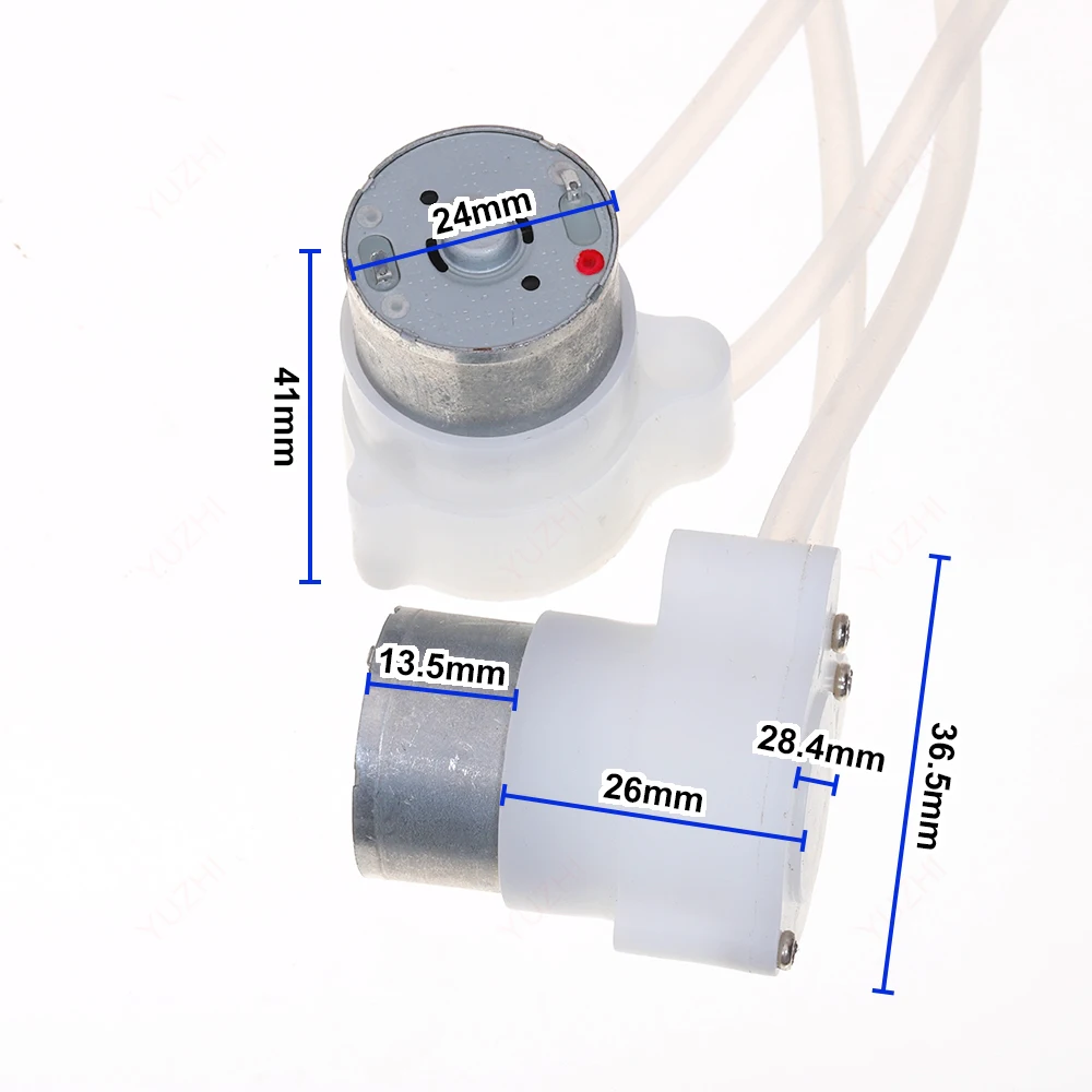 DC 5V 6V Water Peristaltic Pump Transport Liquid Peristaltic Pumpfor Laboratory Research Process Control