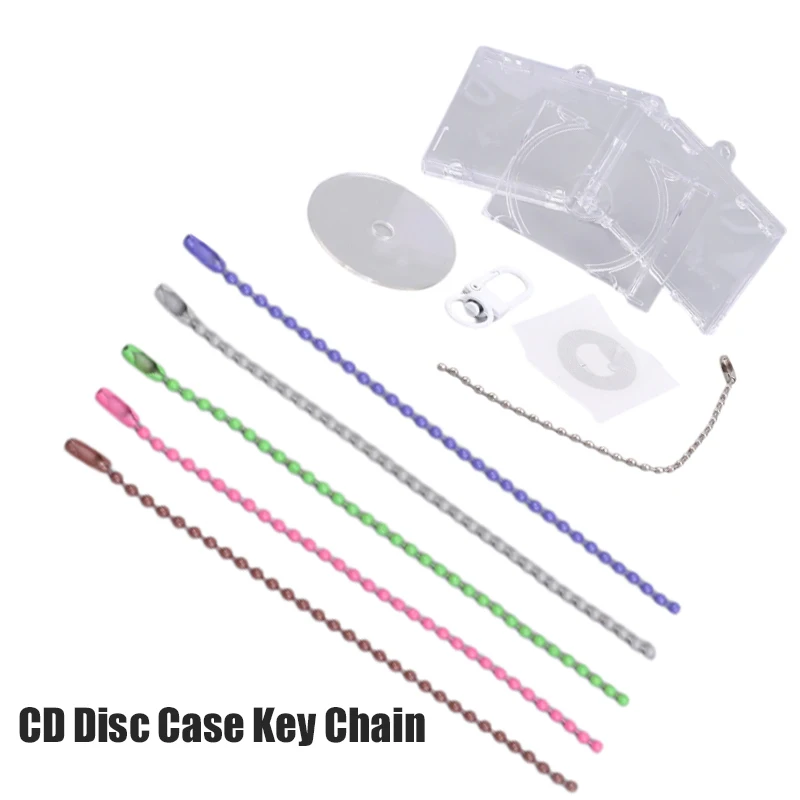 

1 шт. пластиковый мини NFC функциональный чехол для компакт-диска брелок периферийный памятный альбом брелок для ключей для DIY рюкзак кулон