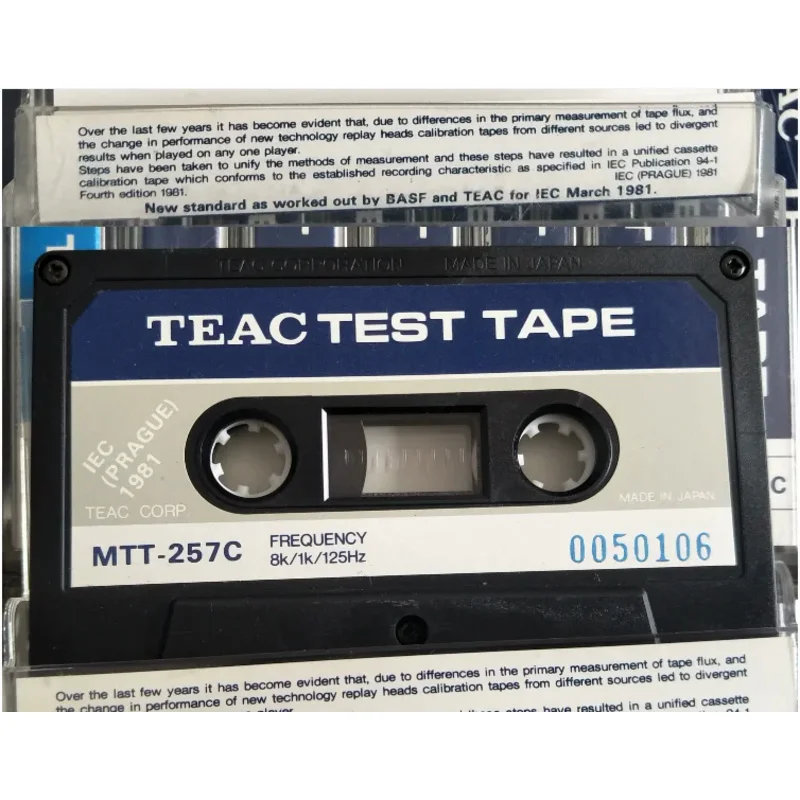 

Genuine for ABEX MTT-257C TEST TAPE