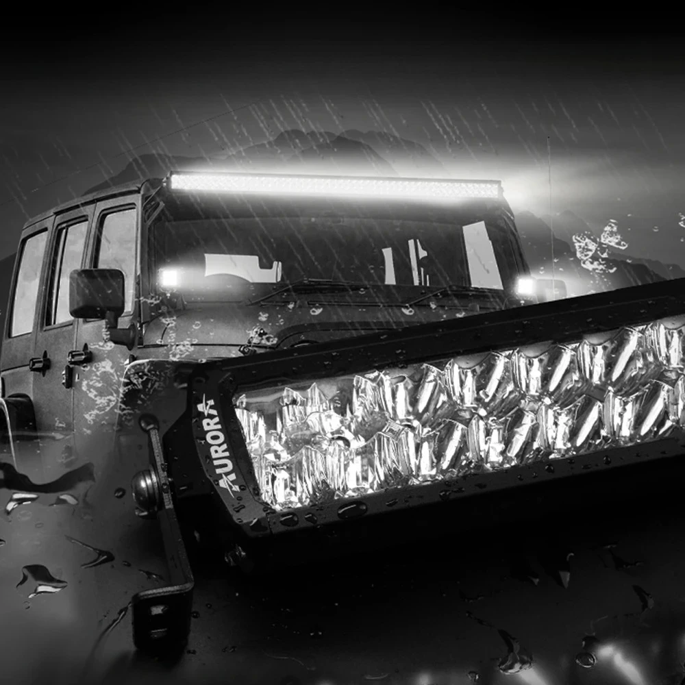 For Aurora Auto Light Accessories LED 2 Row 22 32 42 50 Inch Led Light Bar