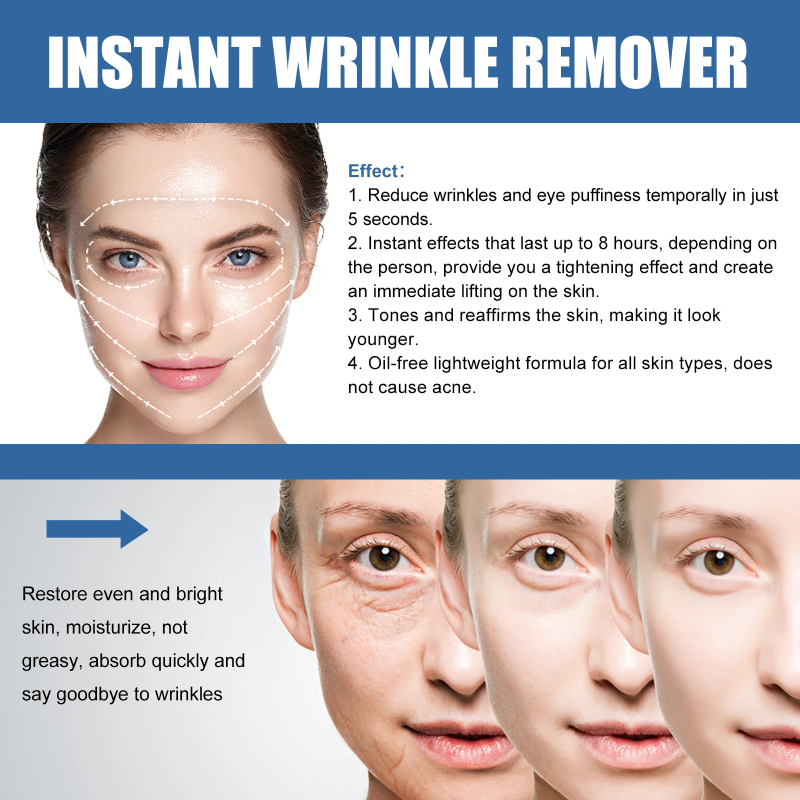 5-Sekunden-Retinol-Anti-Falten – Skincare Retinol Bewertung und Preis