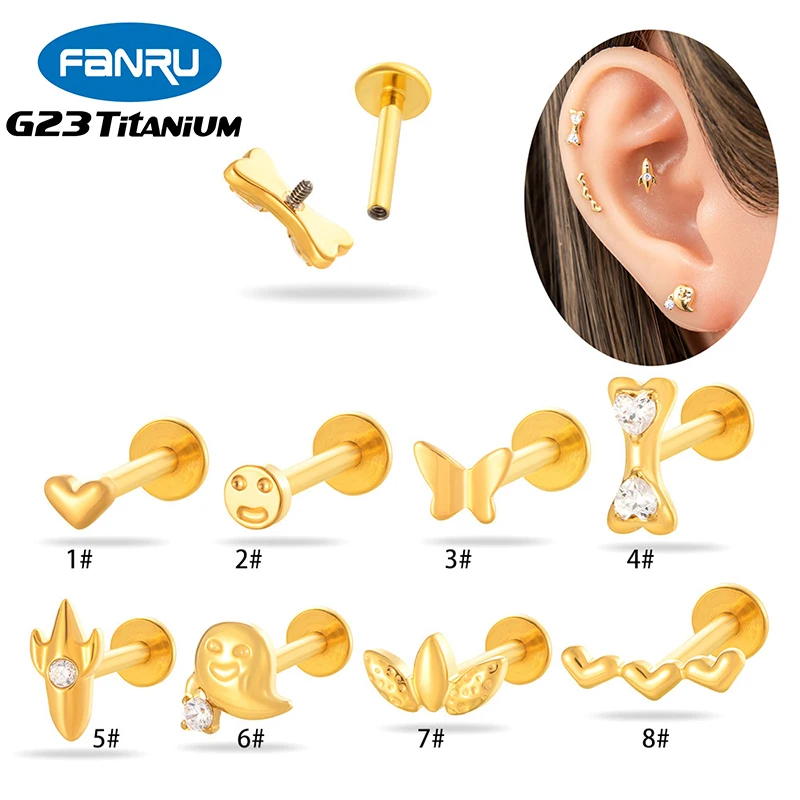 1PC G23 Titanium In…