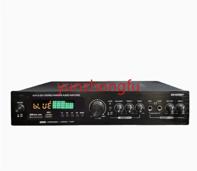 

AV-628BT5 Channel 600W High-power Household Plug-in Card Bluetooth Power Amplifier Heavy Bass