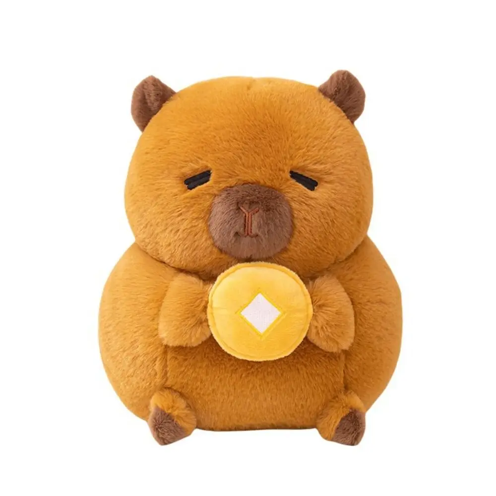 

Sleeping Pillow Orange Capybara Plush Doll Duck Cartoon Capybara Plush Toy Soft Simulation Capybara Holding Toy Christmas Toy