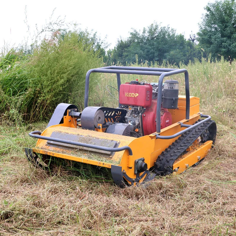 

Klepelmaaier, diesel aangedreven, maaibreedte 800 mm, helling 60°, geschikt voor alle terreinen.