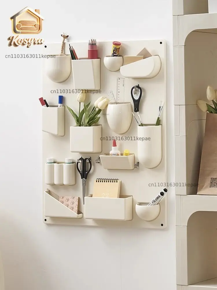 

ins wind wall hole board storage rack wall hanging rack Nordic door entrance creative wall decoration props