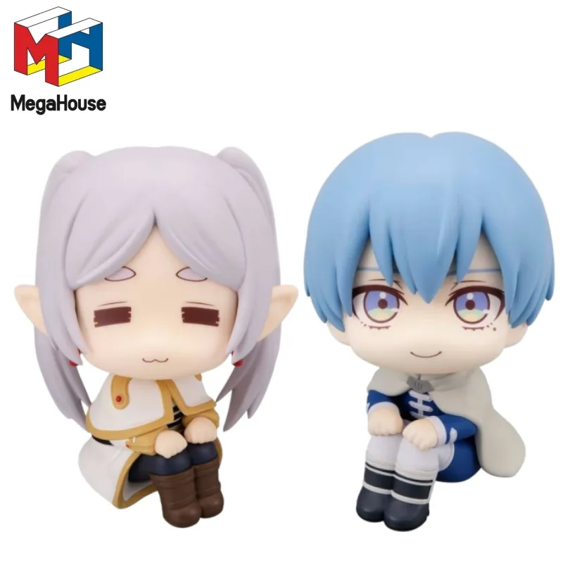 Instock MEGAHOUSE LookUp Frieren Beyond Journey's End Frieren & Himmel Anime Figure Collectible Ornaments Toy Gift
