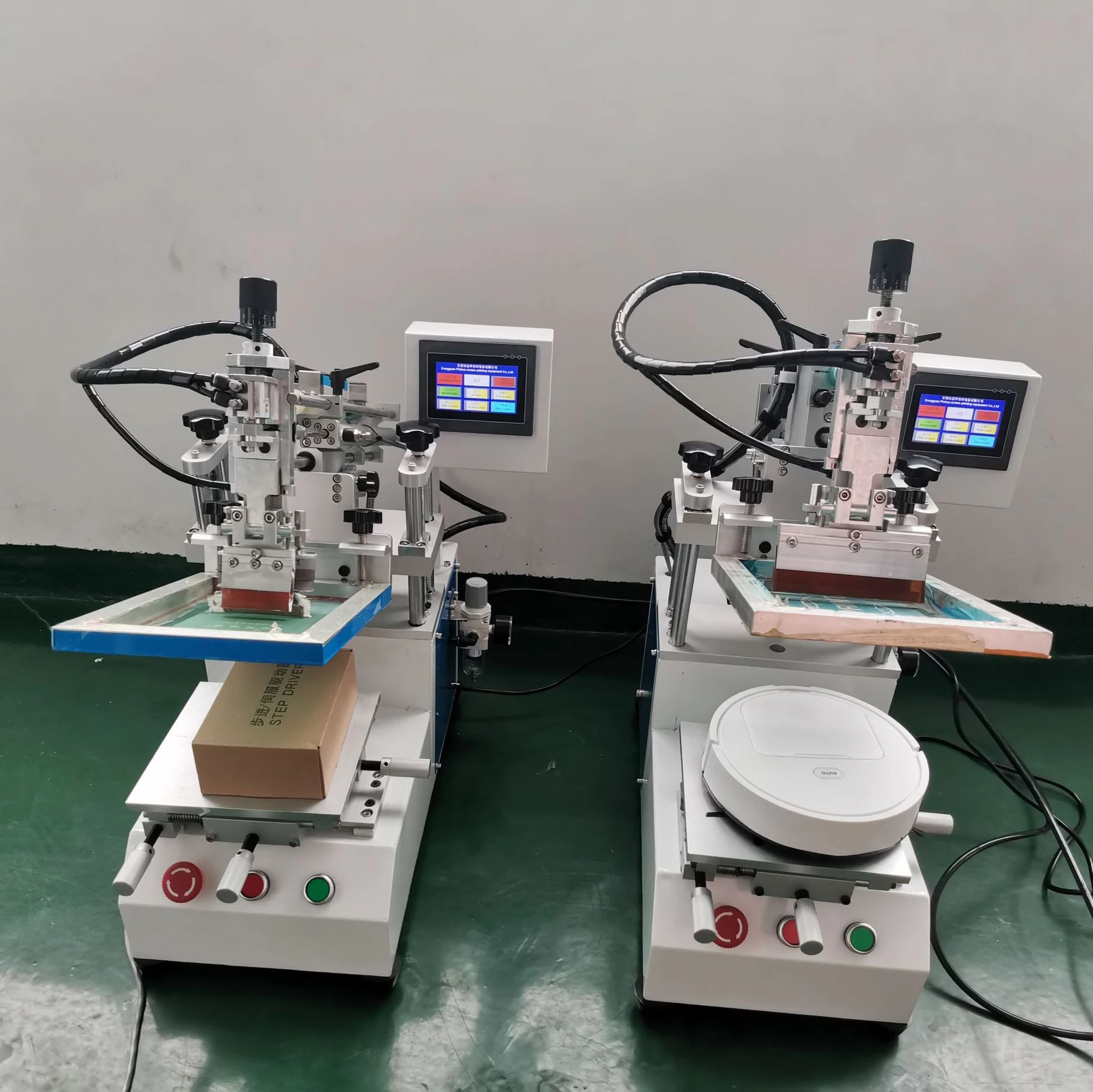 Semi Automatic Plastic Hardware Acrylic Screen Printer Sunglasses Shoe Pad Silk Printing Machine