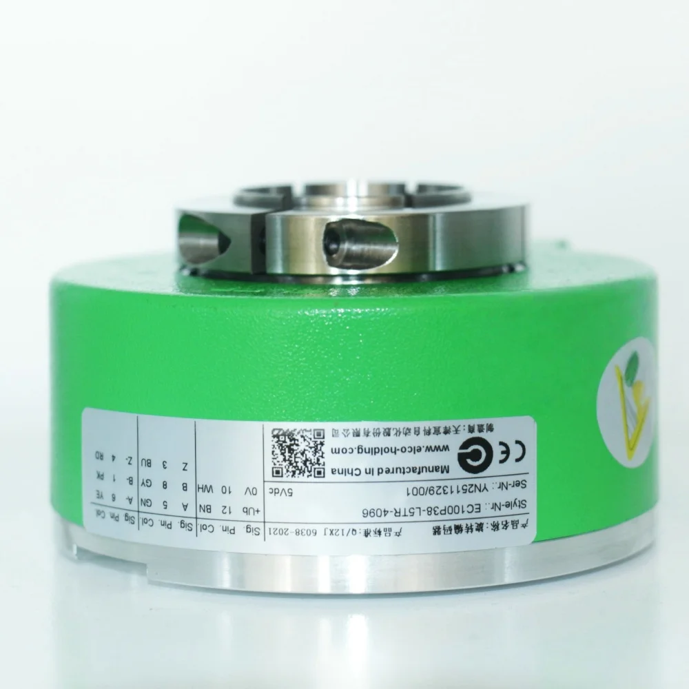 Rotary Encoder EC100P38-L5TR-4096 Large Aperture High Resolution TTL Differential