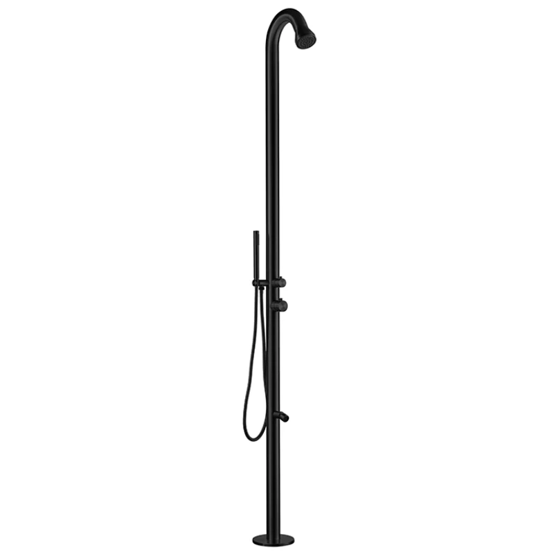 

factory supply round 316 stainless steel shower for swimming pool