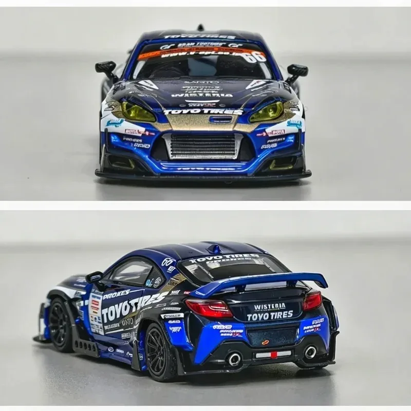 GULLIVER64 1/64 GR86 TEAM TOYO TIRES DRIFT D1GP 2025 NO.66  Alloy Die Casting Car Model Collection Model Boy Gift Boy's Toy