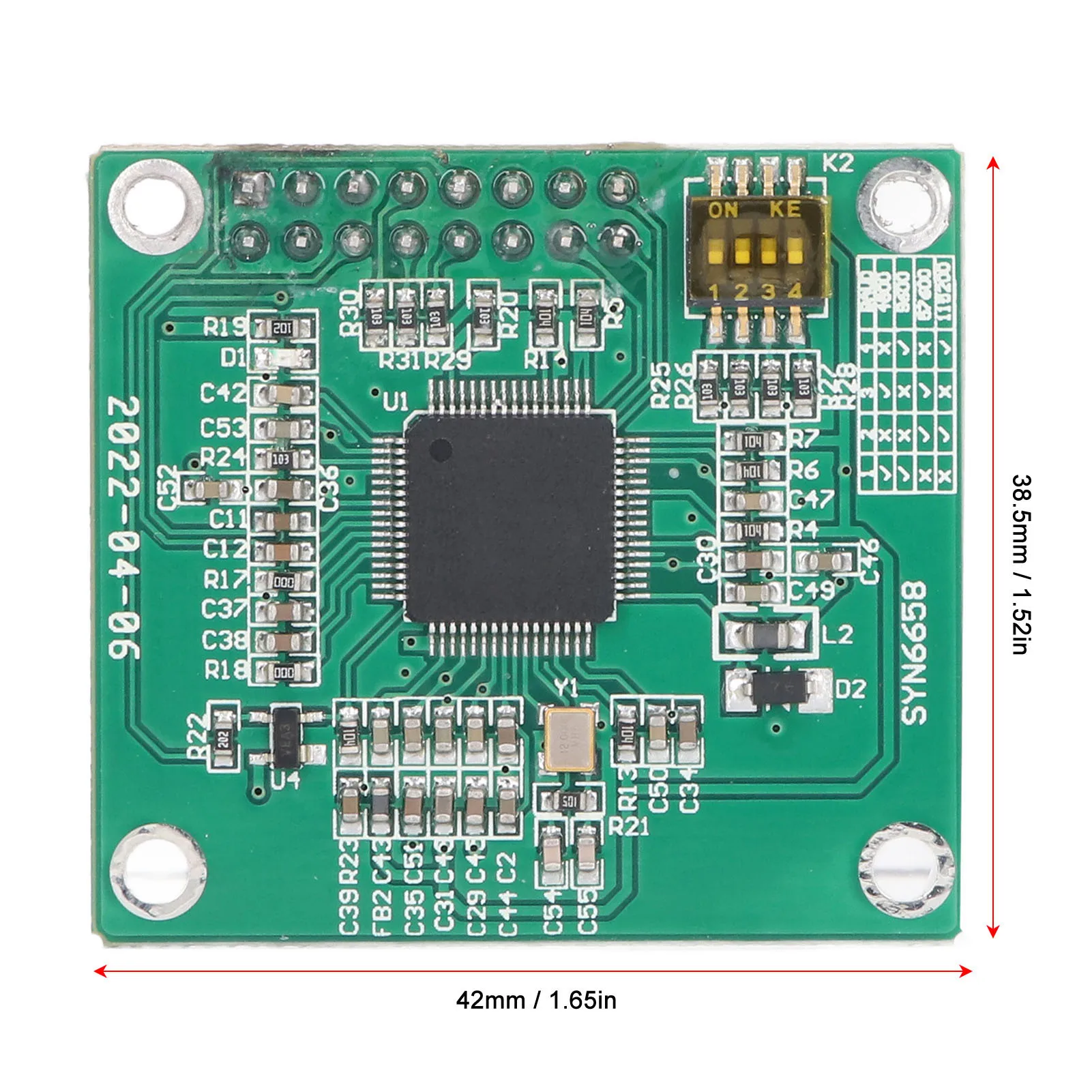 TTS Voice Module Chinese English Speech Synthesis Recognition Text to Sound SYN6988 TTS Voice Synthesis Module TTS Voice Module