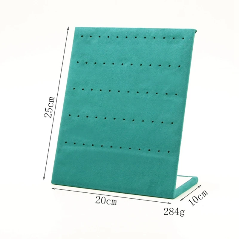 벨벳 쥬얼리 귀걸이 거치대 스탠드, 디스플레이 정리함, 귀걸이 거치대, 이어 스터드 홀더, 60 홀