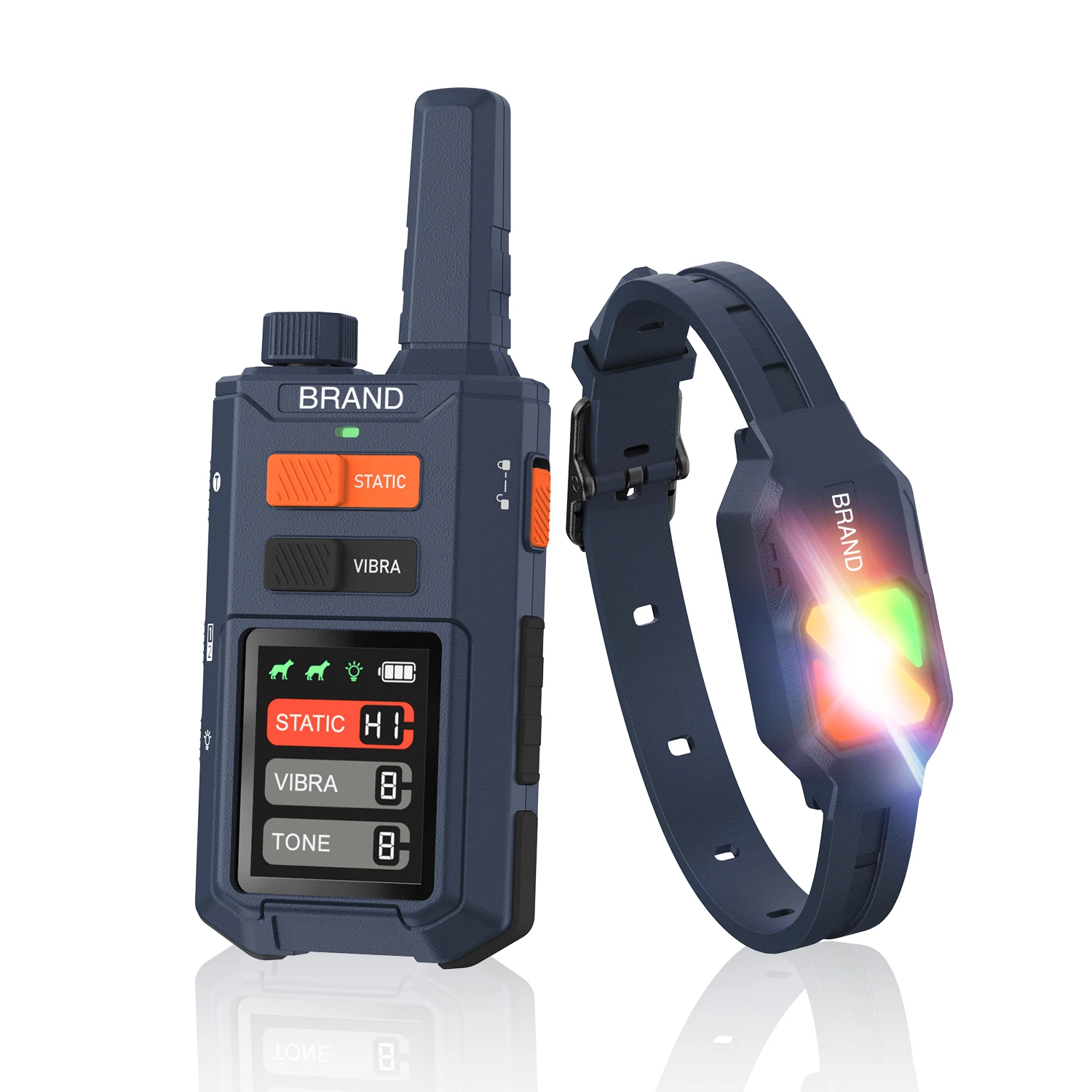 

Patpet Electric Dog Training Collar 3 Safety Training Modes Buzzer Shock E Collar Rechargeable Pet Training Behavior