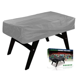 Waterproof Foosball Table Cover Folding Soccer Table Cover Dustproof Cover Moisture Resistant Furniture Protection Case