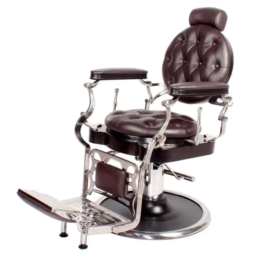 

Red antique Super quality salon chair delivery fast Professional heavy hair salon furniture barber shop