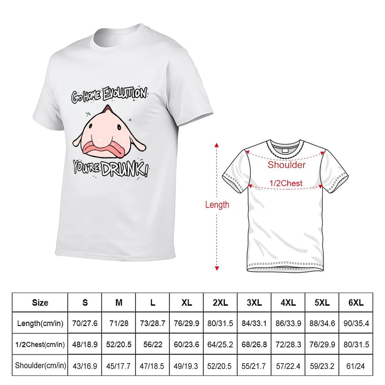 Go Home Evolution You're DRUNK! T-Shirt mens graphic t shirts printed t shirts for man T-Shirt
