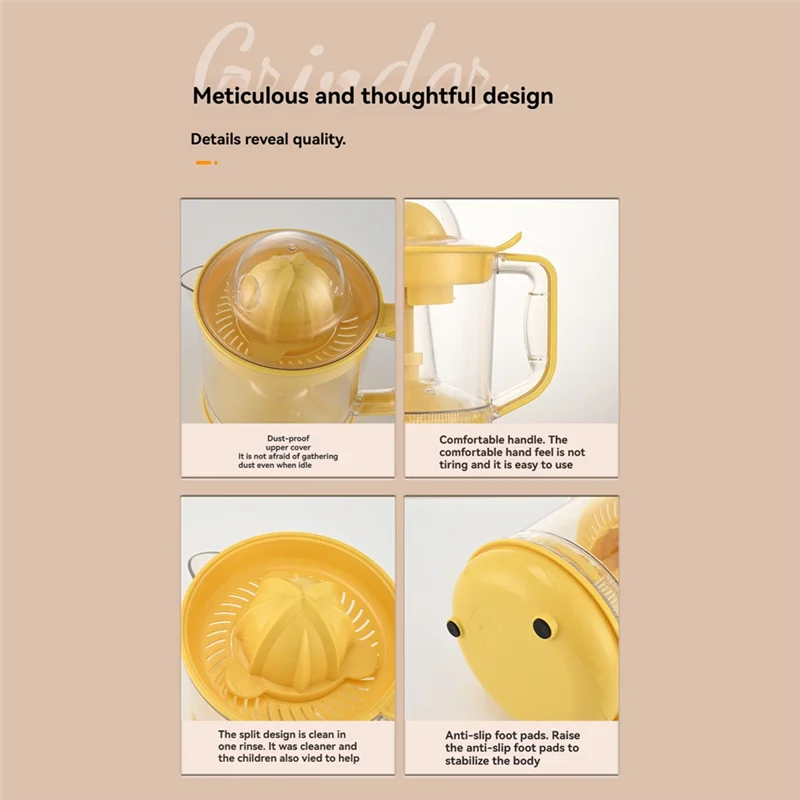 

A05G-ручная бытовая электрическая соковыжималка для цитрусовых, многофункциональная экстрактор апельсинов, лимонов, вилка европейского стандарта