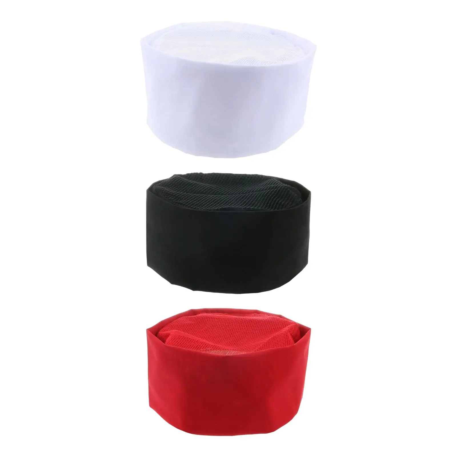 

Chef Hat Food Service Protective Hat Adjustable with Mesh Top Cooking Hat for Home