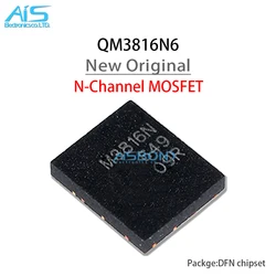 5 개/몫 새로운 QM3816N6 QM3816N M3816N 듀얼 N 채널 고속 스위칭 MOSFET QFN-8 PRPAK5 * 6 칩셋