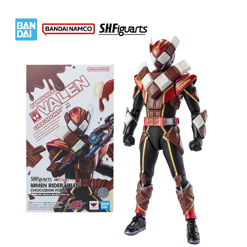 

Bandai Original Genuine Figure Kamen Rider Gavv Model Kit SHF Kamen Rider Valen Chocodon Collection Action Figure Model Toys