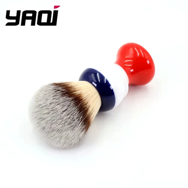 YAQI 24MM Resin Handle Shaving Brush Synthetic Knots for Men's Grooming Essential for Perfect Beard Care