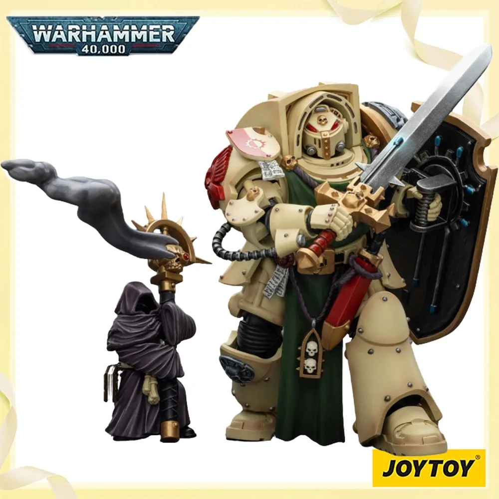 

100%Original Genuine in Stock JOYTOY Dark Angels Deathwing Knight 2 with Power Sword, Storm Shield and Watcher in The Dark Game