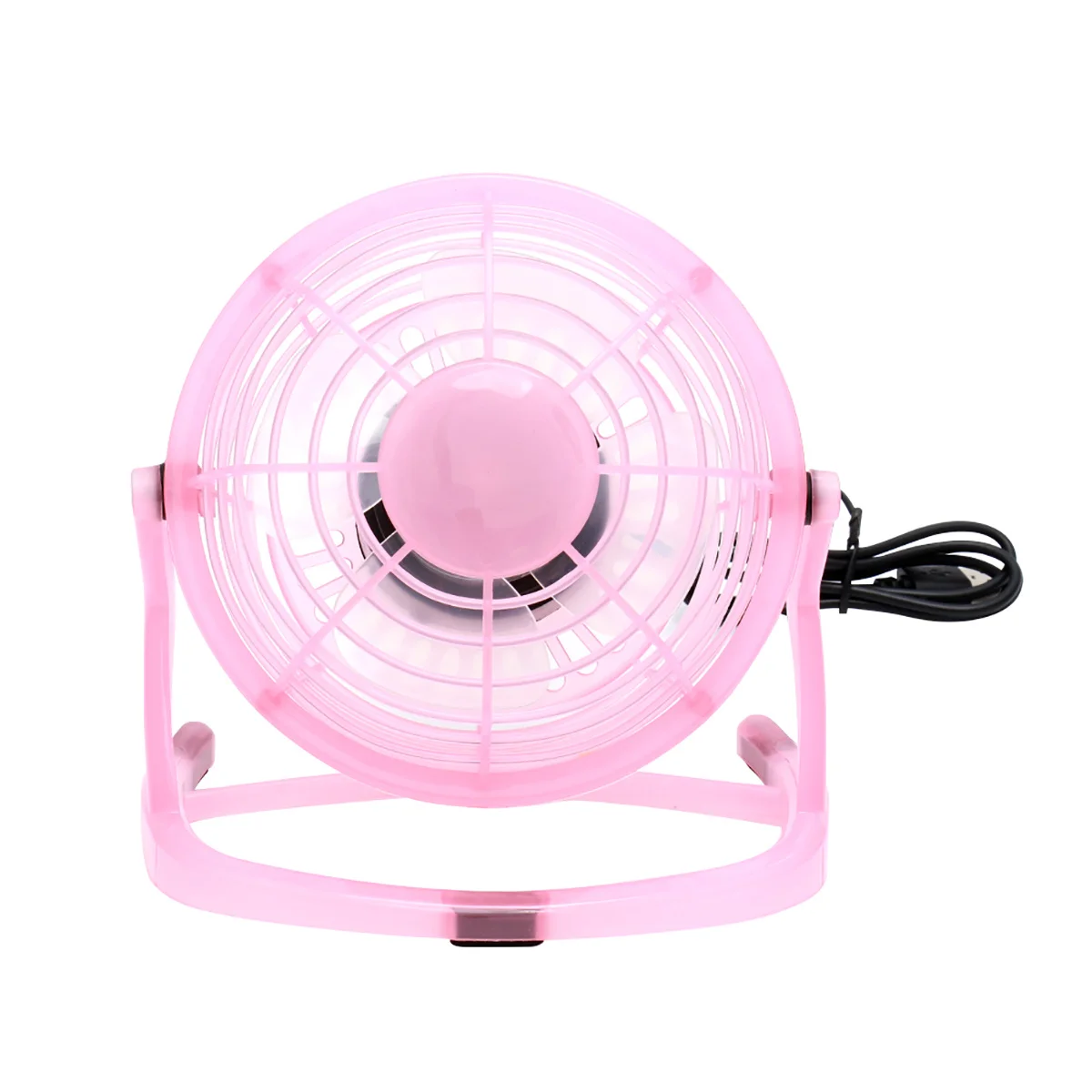 

Table Small Fan USB Rechargeable Mini Portable Handheld Desktop Fan Lightweight for Home Office Sleep Silent Operation Pink