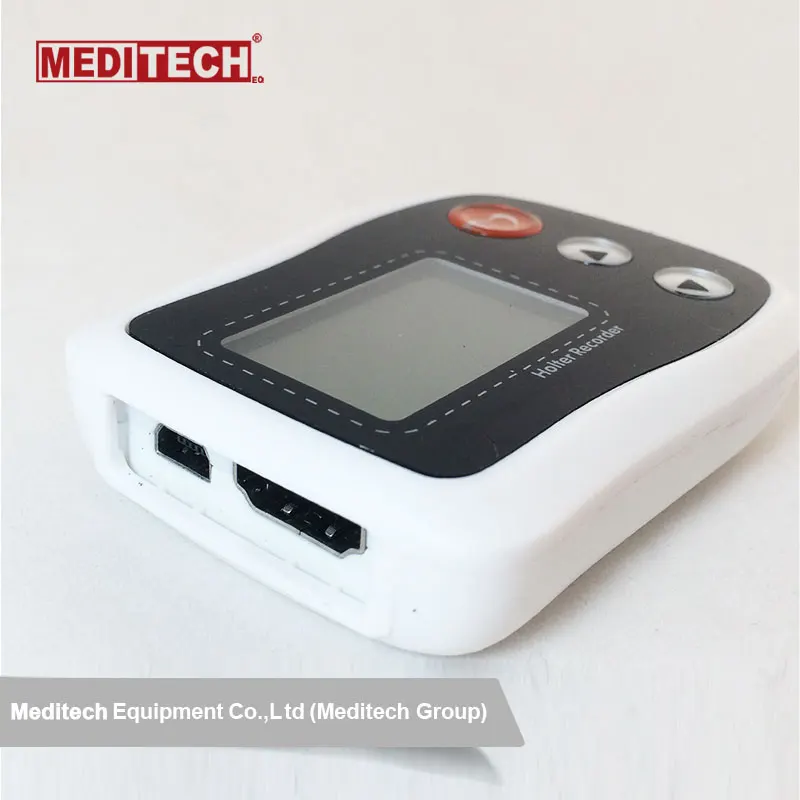 Handheld light holter ECG device with large capacity and very professional PC ECG software