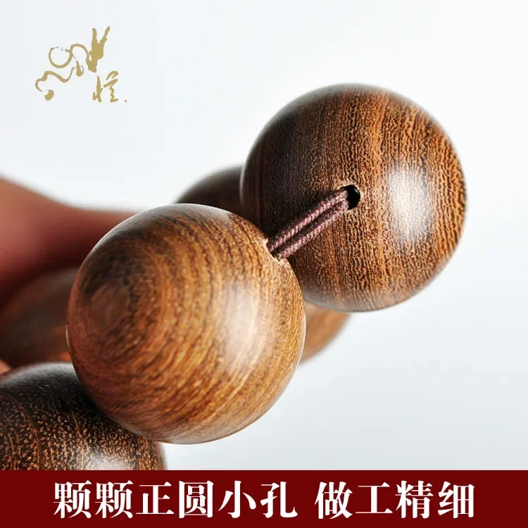 Natural African Golden Sandalwood Bracelet Old Material Buddha Bead Hand String For Men And Women Couple Wen Play Factory Price