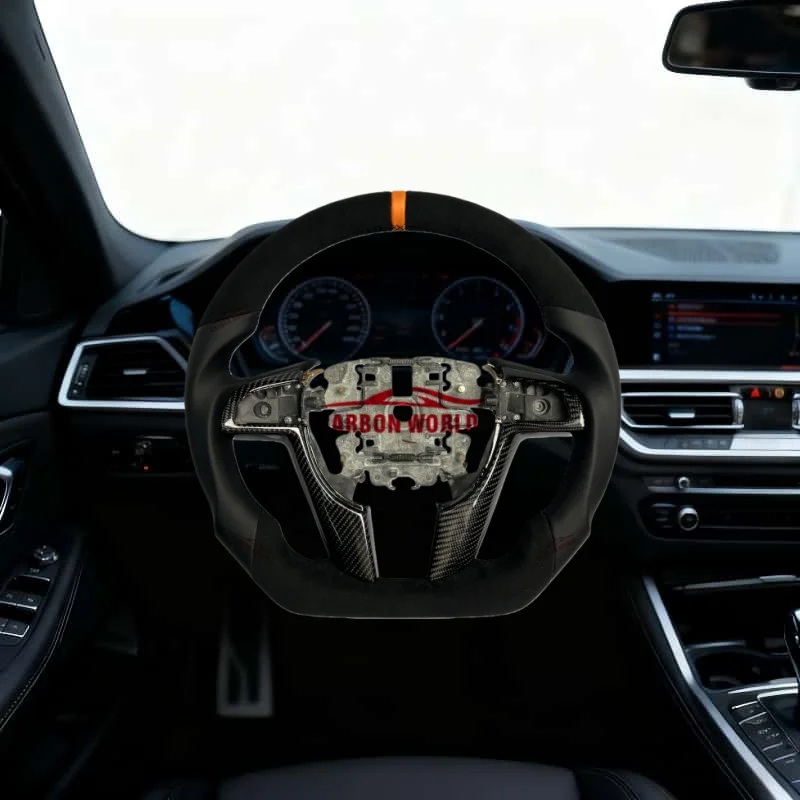 

Suitable for Commodore HSV E123 / Pontiac G8 Holden VF VE Holden steering wheel, Alcantara with leather sports steering wheel