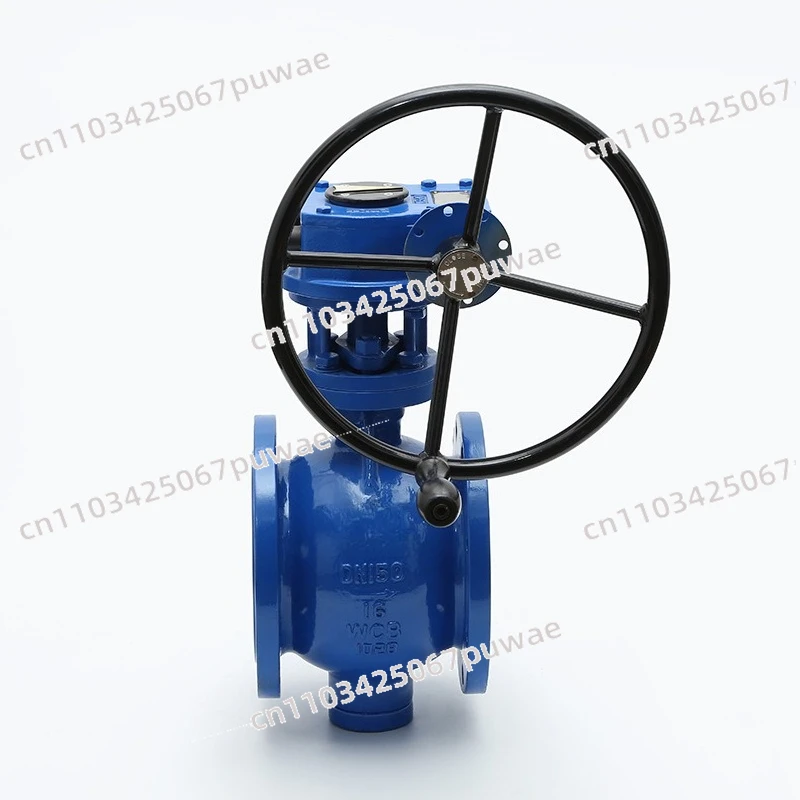 Q340TC Manual Ceramic Eccentric Hemisphere Valve DN50 Wear-Resistant Turbine Valve