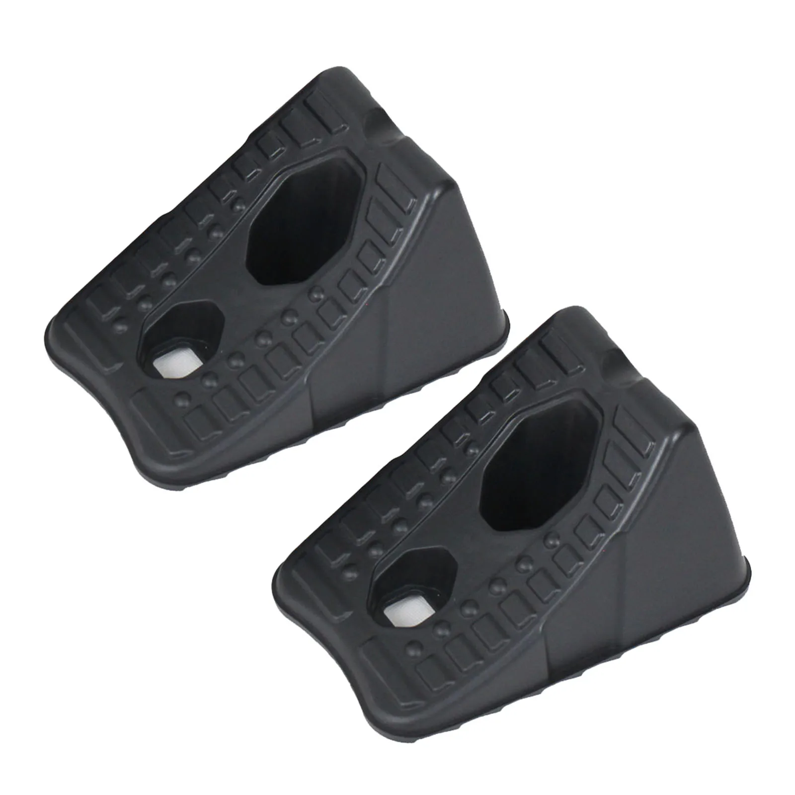 2 Pieces Rubber Wheel Chocks Replaces Rubber Wheel Chocks  for Car Auto Trailer Universal Spare Parts Easy Removal