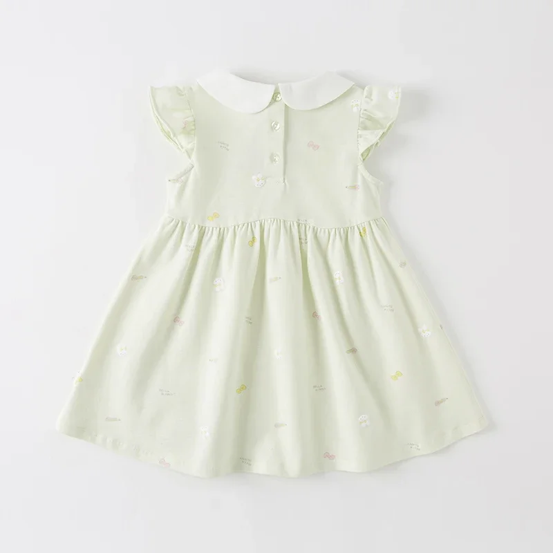 

Dave Bella Summer Baby Girls Cute Rabbit Bow Floral Dress Fashion Party Dress Kids Girl Infant Lolita Clothes DB2235514