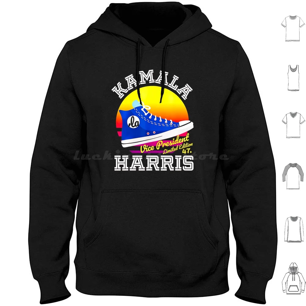 Chucks And Pearls Hoodie Cotton Long Sleeve Chucks And Pearls Chucks Kamala Harris Pearls Chuck Pearl Pearls And