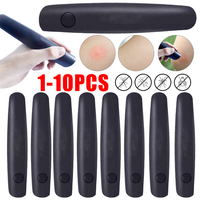 10-1PCS Portable Anti-Itch Pen Mosquito Bite Pen Electronic Relieve Itching Pen Non-toxic Rechargeable Bug Bite Itch Relief Pen